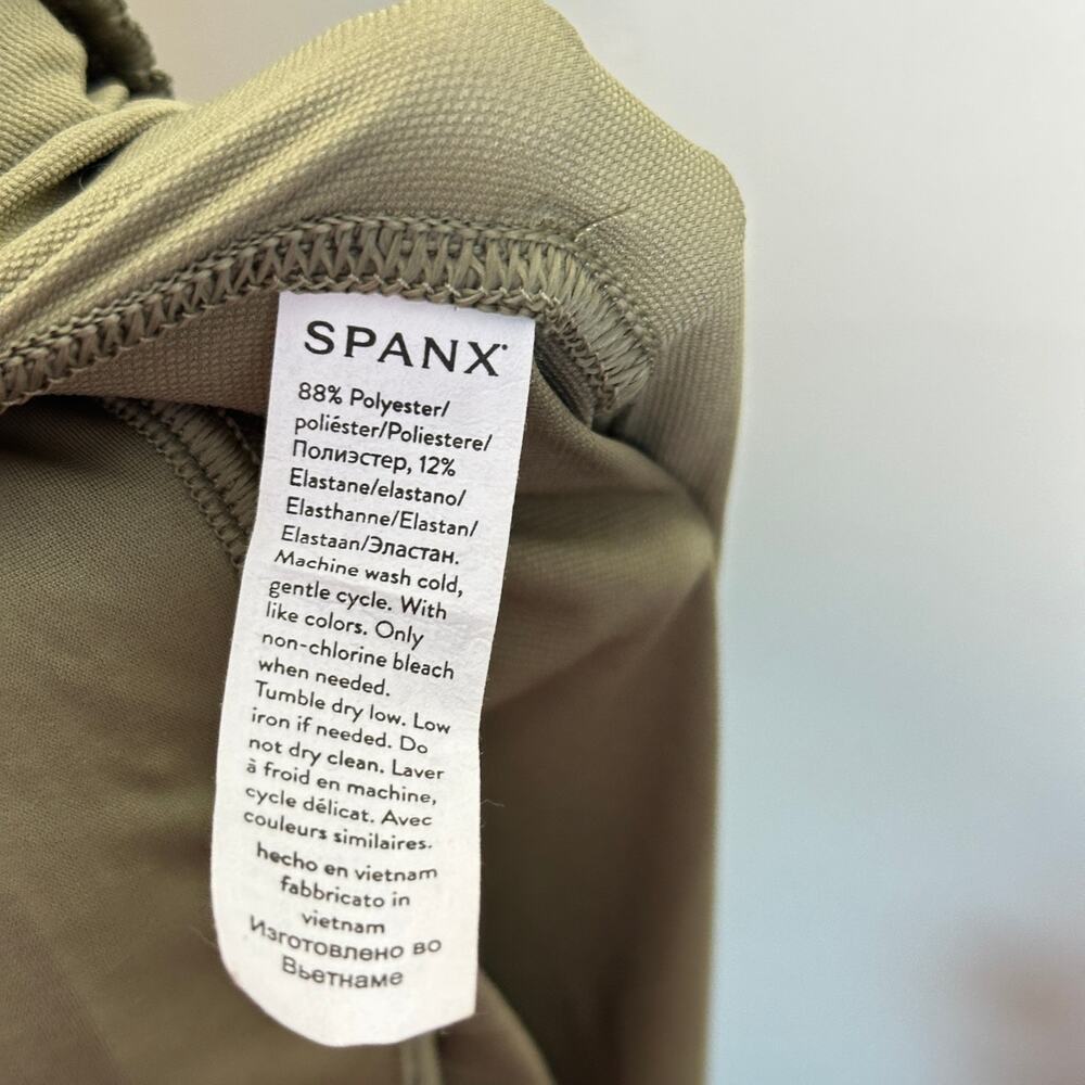 SPANX Out Of Office Cargo Joggers Pant Army Olive Green Sz 3X {3W27} - Picture 5 of 6